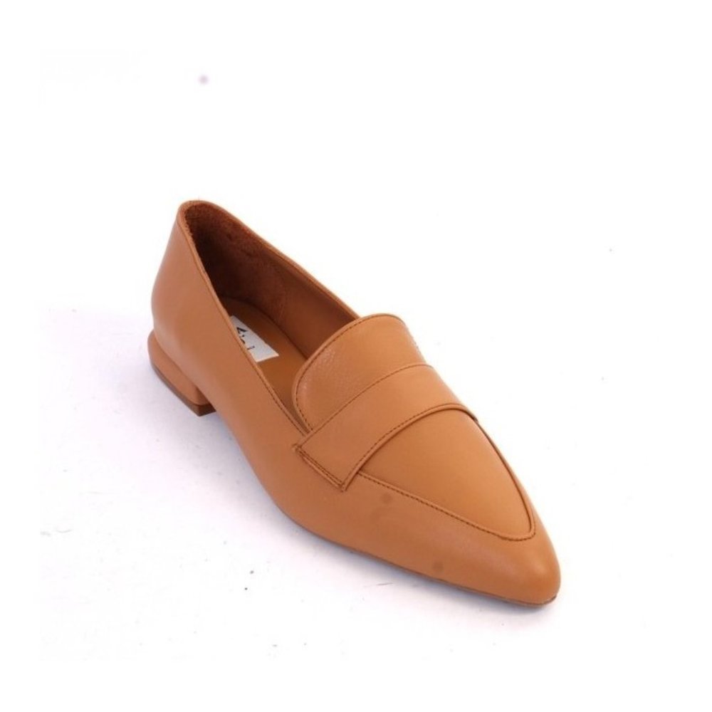 Donna Piu 3023b Brown Leather Loafers Shoes